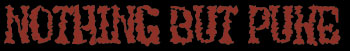 nothing but puke logo